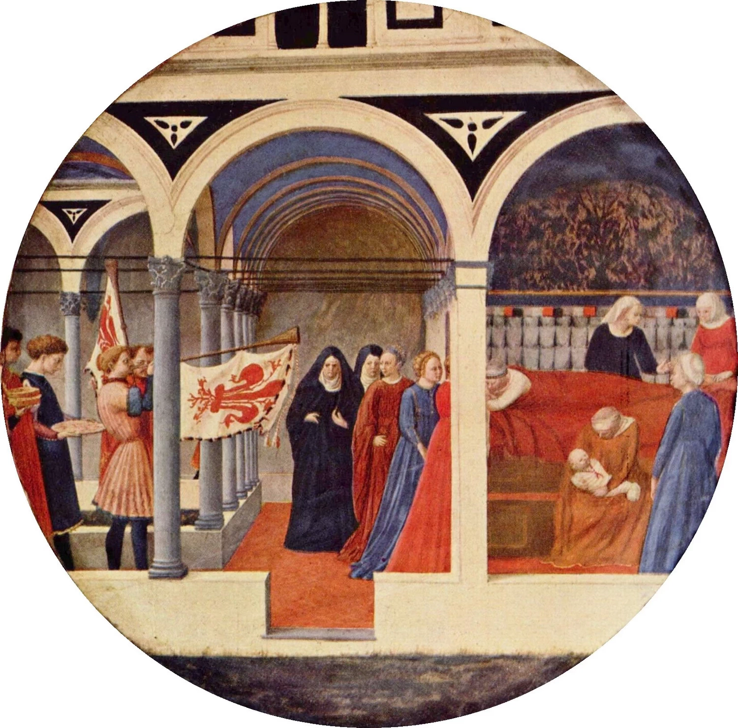 Nascita di Maria - Staatliche Museen, Berlin, fronte